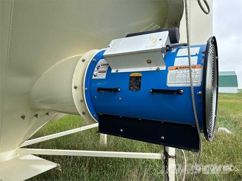 Meridian +/- 2300 bu Smooth Wall Hopper Grain Bin Afgrødehåndtering - Andet udstyr