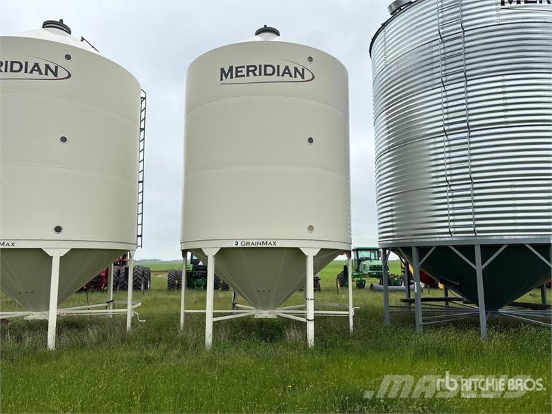 Meridian +/- 2300 bu Smooth Wall Hopper Grain Bin Afgrødehåndtering - Andet udstyr