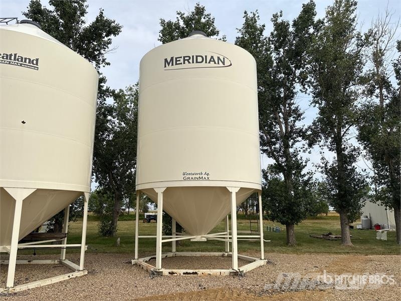 Meridian 3 Ring Smooth Wall Hopper Grain Bin Procesadoras de cultivos y unidades de almacenamiento / máquinas - Otros