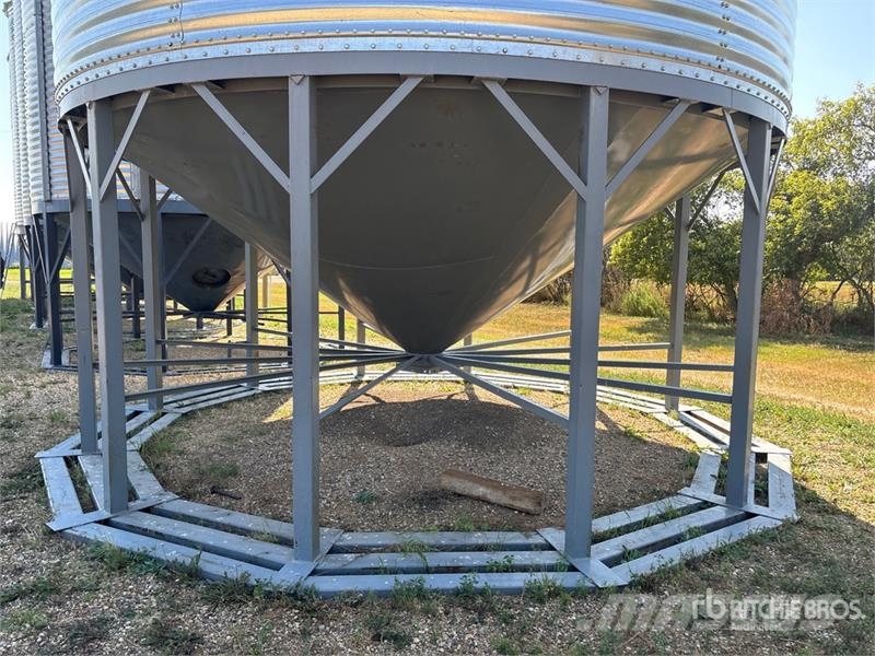 Meridian +/- 4900 bu 5 Ring Hopper Grain Bin Afgrødehåndtering - Andet udstyr