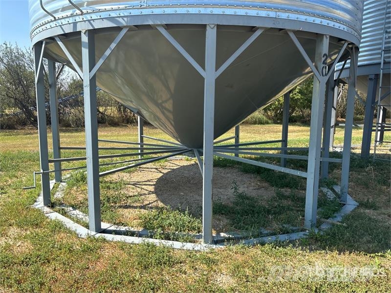 Meridian +/- 4900 bu 5 Ring Hopper Grain Bin Afgrødehåndtering - Andet udstyr