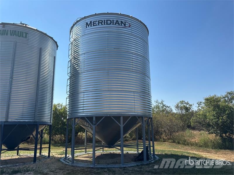Meridian +/- 4900 bu 5 Ring Hopper Grain Bin Afgrødehåndtering - Andet udstyr