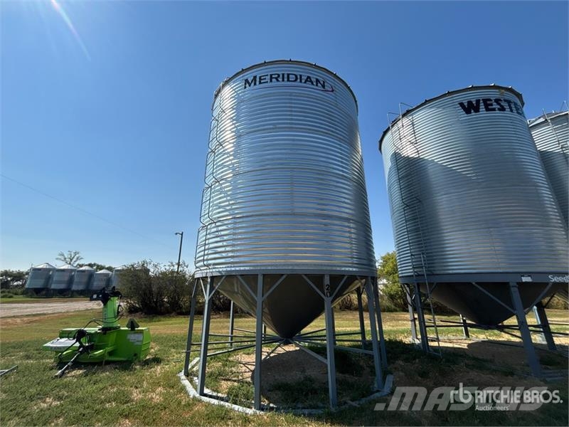 Meridian +/- 4900 bu 5 Ring Hopper Grain Bin Afgrødehåndtering - Andet udstyr