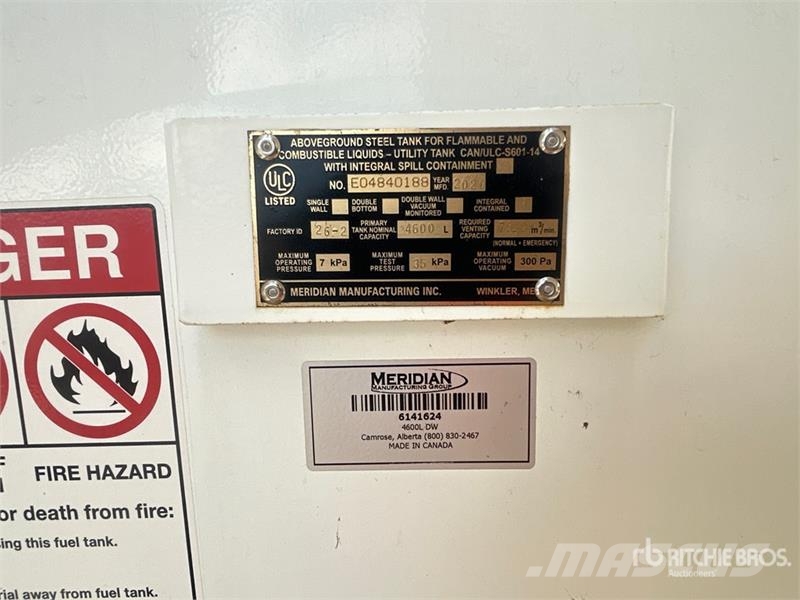 Meridian Fuel tank 1000 gal Steel Diesel Fuel Tank Δεξαμενές καυσίμων και πρόσθετων