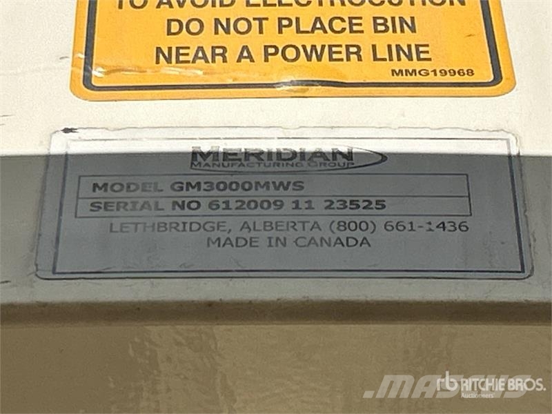 Meridian GrainMax GM3000 Viljan käsittely- ja varastointiyksiköt/koneet - Muut