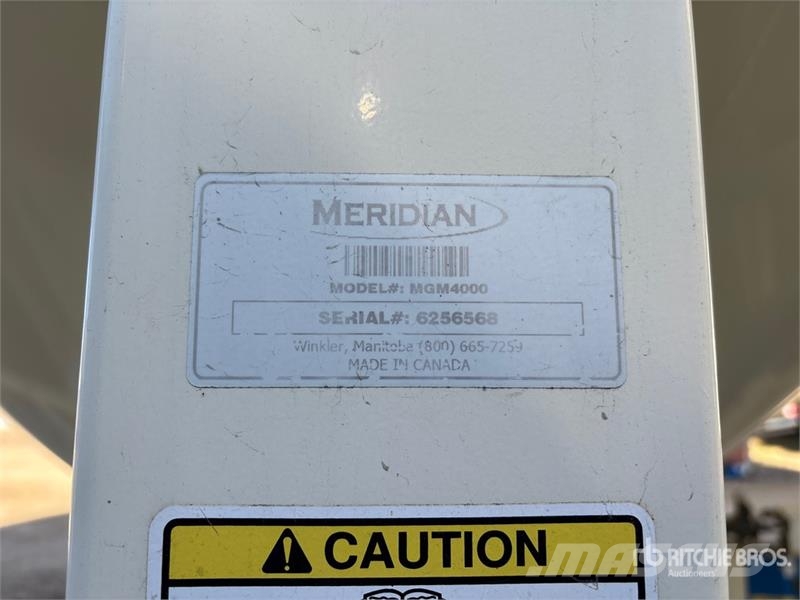 Meridian GrainMax GM4000 Macchine/unitá di lavorazione e stoccaggio/altri