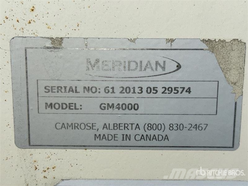 Meridian GrainMax GM4000 Procesadoras de cultivos y unidades de almacenamiento / máquinas - Otros