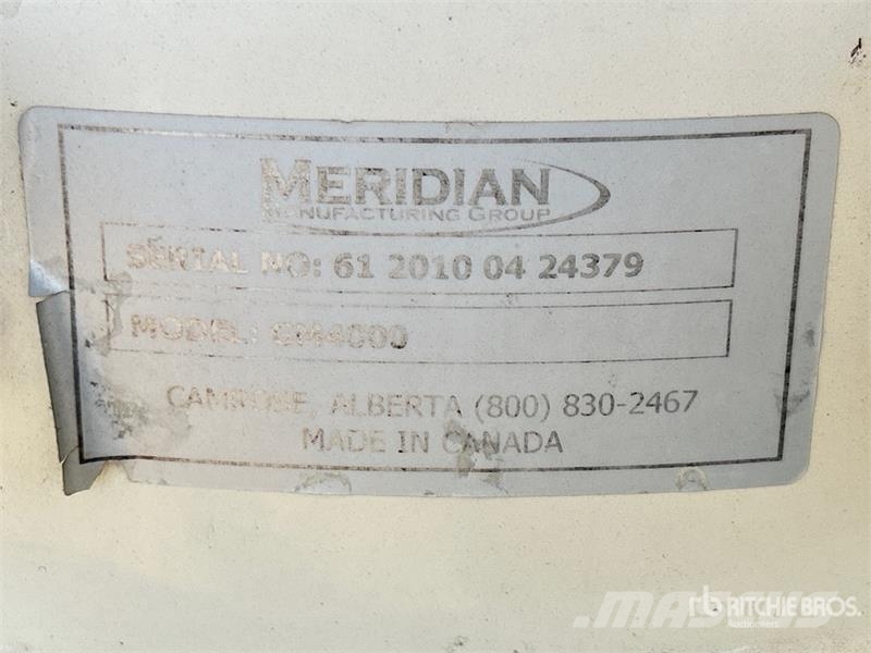 Meridian GrainMax GM4000 Strojevi za preradu i skadištenje žetva - Ostalo