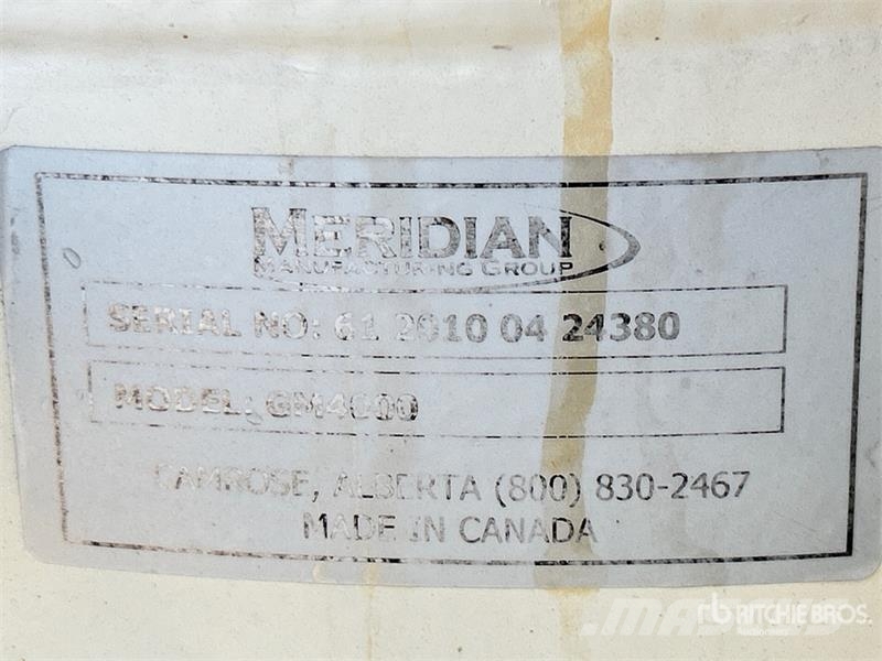 Meridian GrainMax GM4000 Strojevi za preradu i skadištenje žetva - Ostalo
