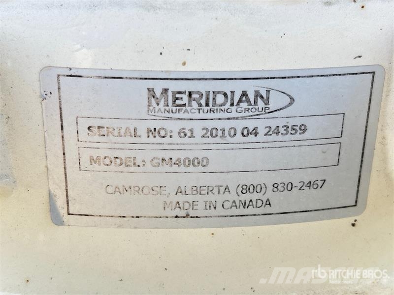 Meridian GrainMax GM4000 Derliaus apdirbimas ir sandėliavimas/technika - Kita