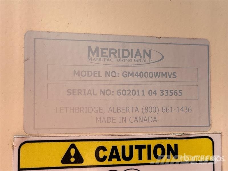 Meridian GrainMax GM4000 Viljan käsittely- ja varastointiyksiköt/koneet - Muut