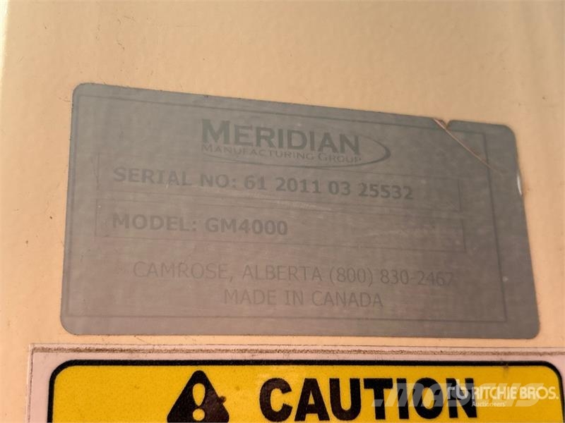 Meridian GrainMax GM4000 Viljan käsittely- ja varastointiyksiköt/koneet - Muut