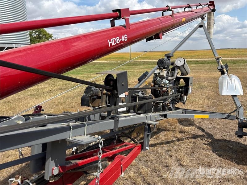 Meridian HD8-46 8 in x 46 ft Grain Auger Material de transporte