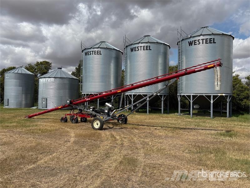 Meridian HD8-46 8 in x 46 ft Grain Auger Material de transporte