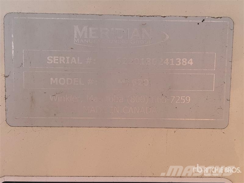 Meridian M1620 وحدات / آلات معالجة المحاصيل وتخزينها - أخرى