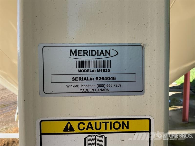 Meridian M1620 Ekin işleme ve depolama üniteleri/makineleri - Digerleri