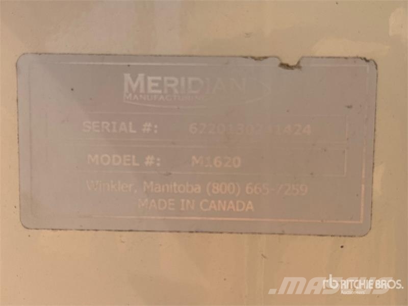 Meridian M1620 وحدات / آلات معالجة المحاصيل وتخزينها - أخرى