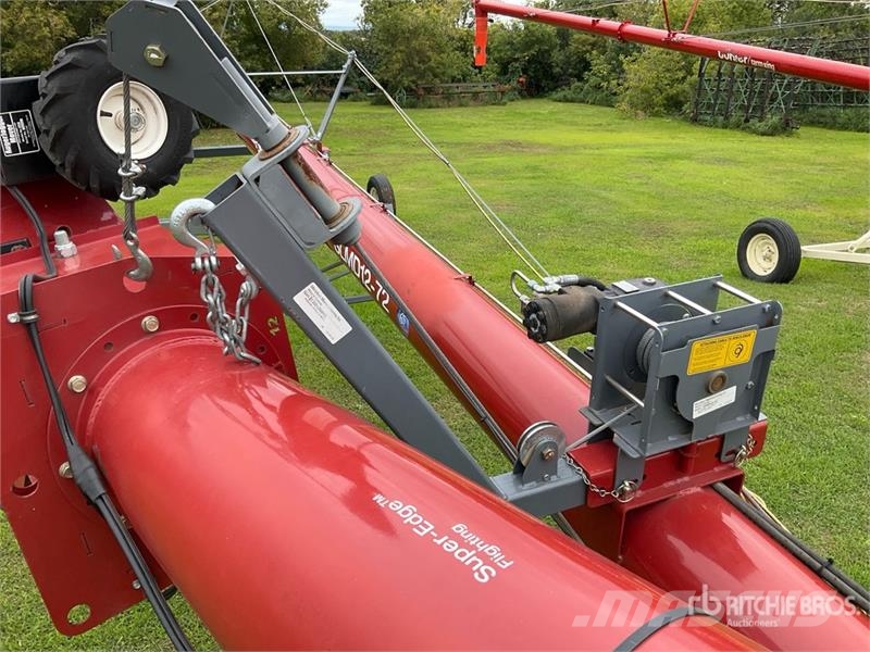 Meridian SLMD1272 12 in x 72 ft Swing Grain Auger Transportbånd