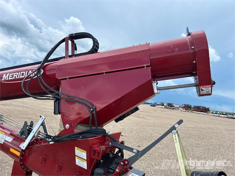 Meridian SLMD14-95 14 in x 95 ft Telescopic Swing Grain Aug معدات نقل