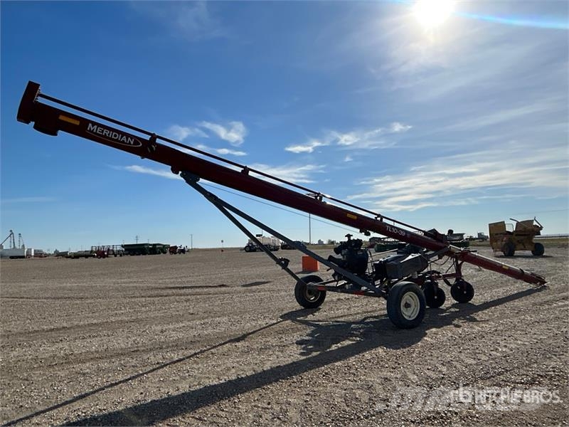 Meridian TL10-39 10 in x 39 ft Grain Auger Sauterelle, tapis roulant, vis sans fin