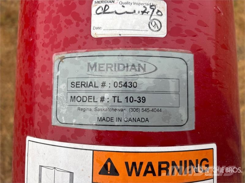 Meridian TL10-39 10 in x 39 ft Grain Auger معدات نقل