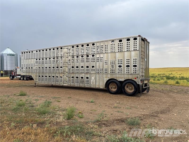 Merit 38 ft T/A Livestock Trailer Veetransport aanhanger