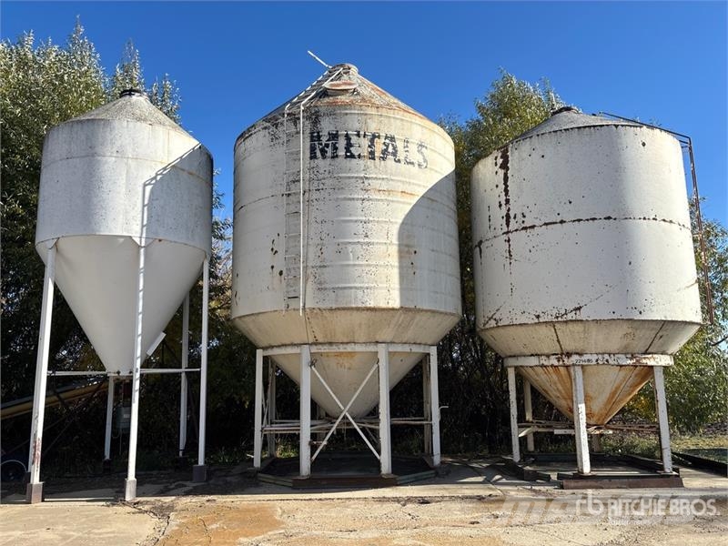 Metals +/- 1800 bu Smooth Wall Hopper Grain Bin Macchine/unitá di lavorazione e stoccaggio/altri