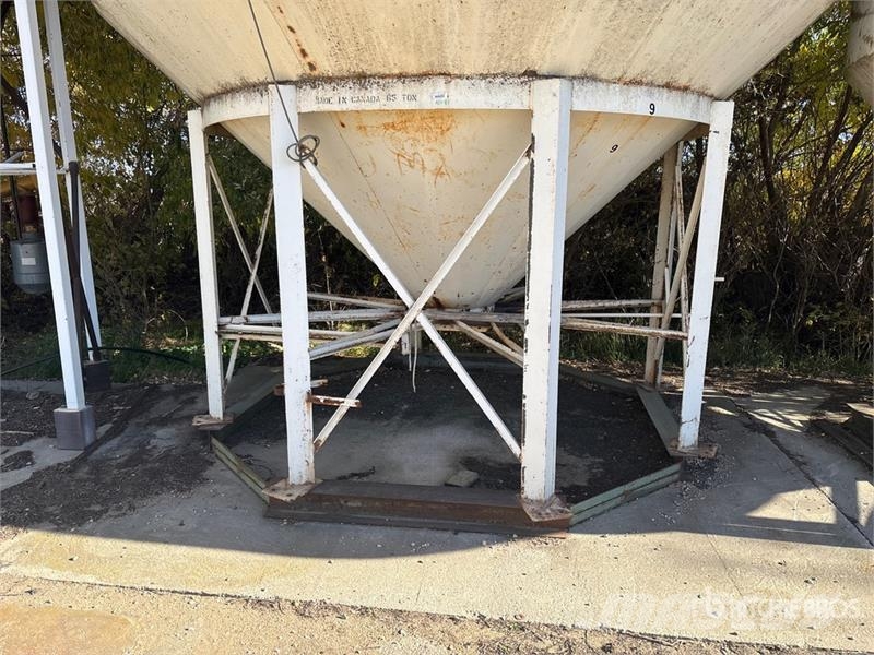 Metals +/- 1800 bu Smooth Wall Hopper Grain Bin Macchine/unitá di lavorazione e stoccaggio/altri
