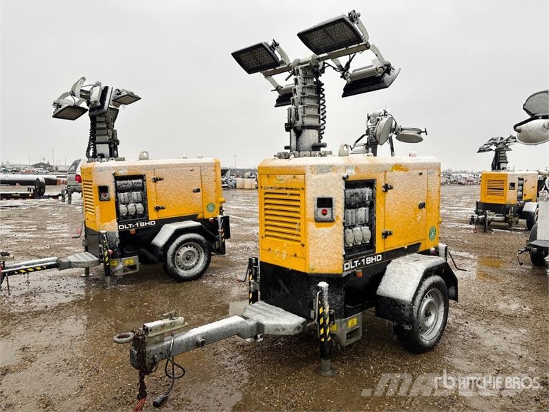Metrolite DLT-18HD 15 kW Light Tower Lichtmasten