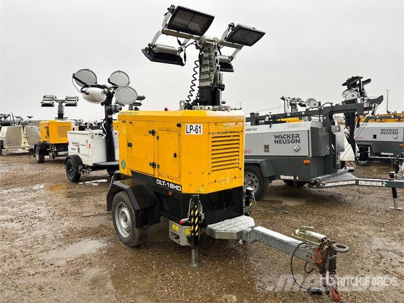 Metrolite DLT-18HD 15 kW Light Tower Lichtmasten