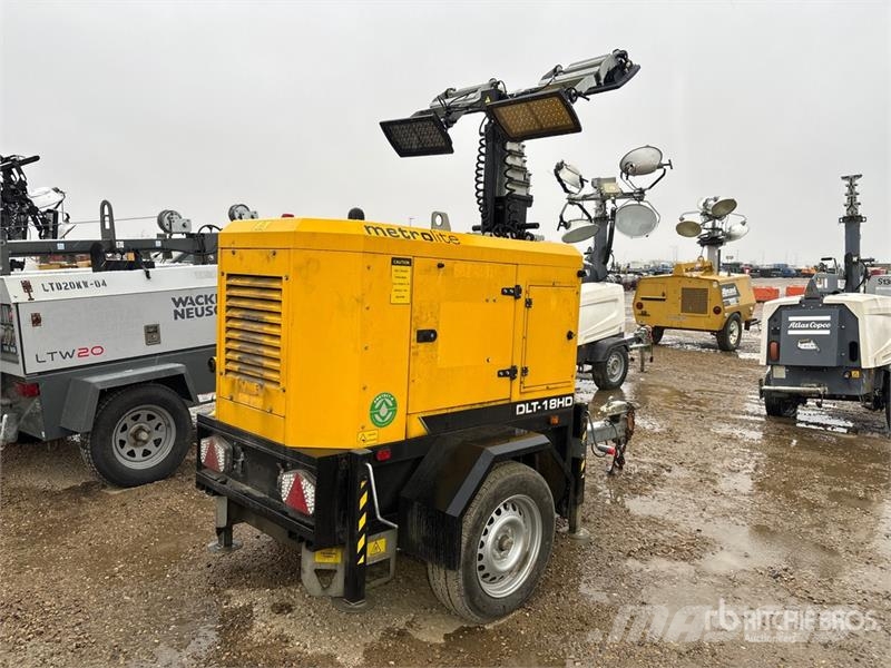 Metrolite DLT-18HD 15 kW Light Tower Lichtmasten