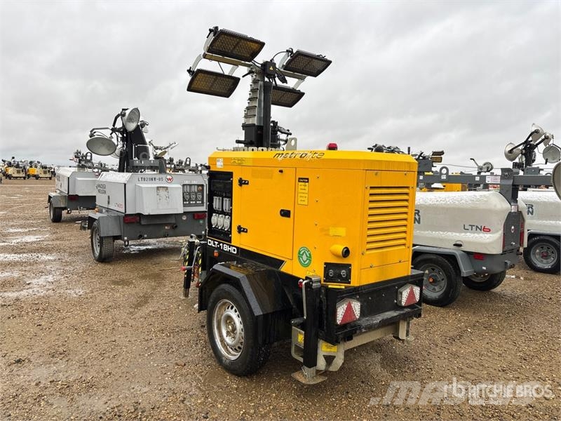 Metrolite DLT18KW 15 kW Light Tower Lichtmasten