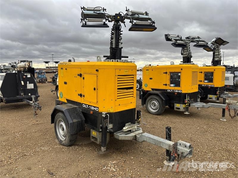 Metrolite DLT18KW 15 kW Light Tower Tour d'éclairage