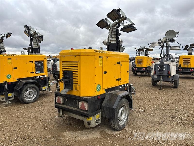 Metrolite DLT18KW 15 kW Light Tower Tour d'éclairage