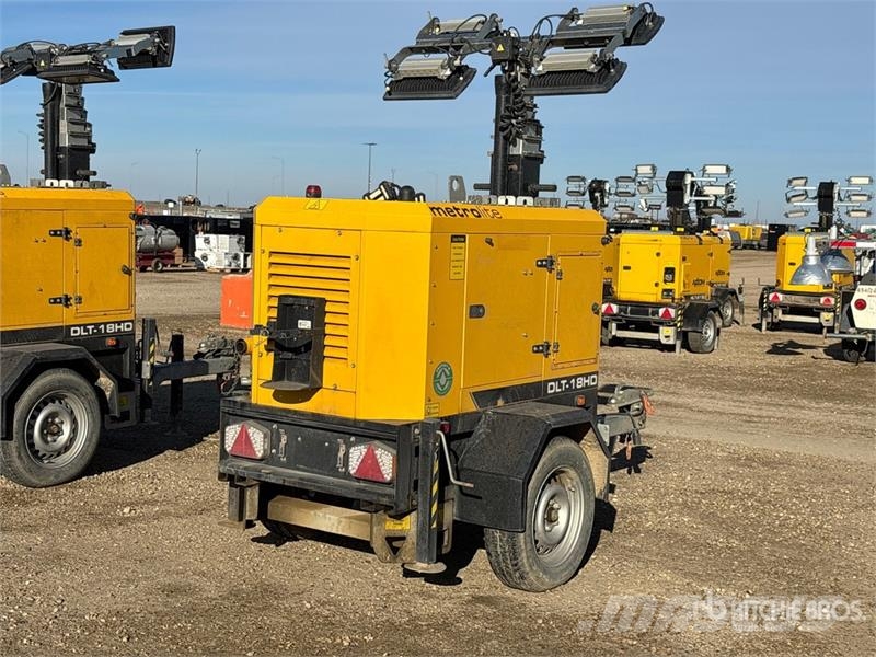 Metrolite DLT18KW 15 kW Light Tower Fénytornyok