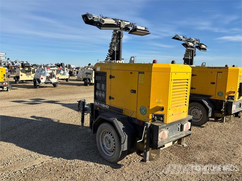 Metrolite DLT18KW 15 kW Light Tower Fénytornyok