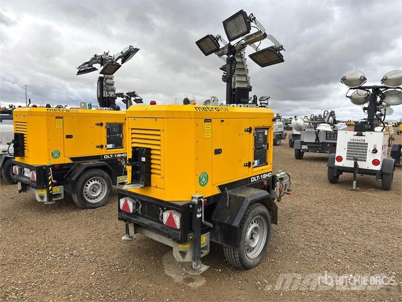Metrolite DLT18KW 15 kW Light Tower Tour d'éclairage