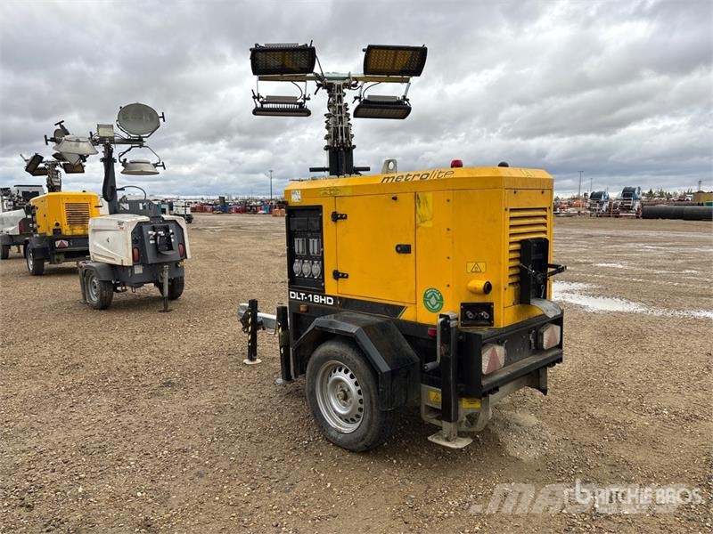 Metrolite DLT18KW 15 kW Light Tower Tour d'éclairage