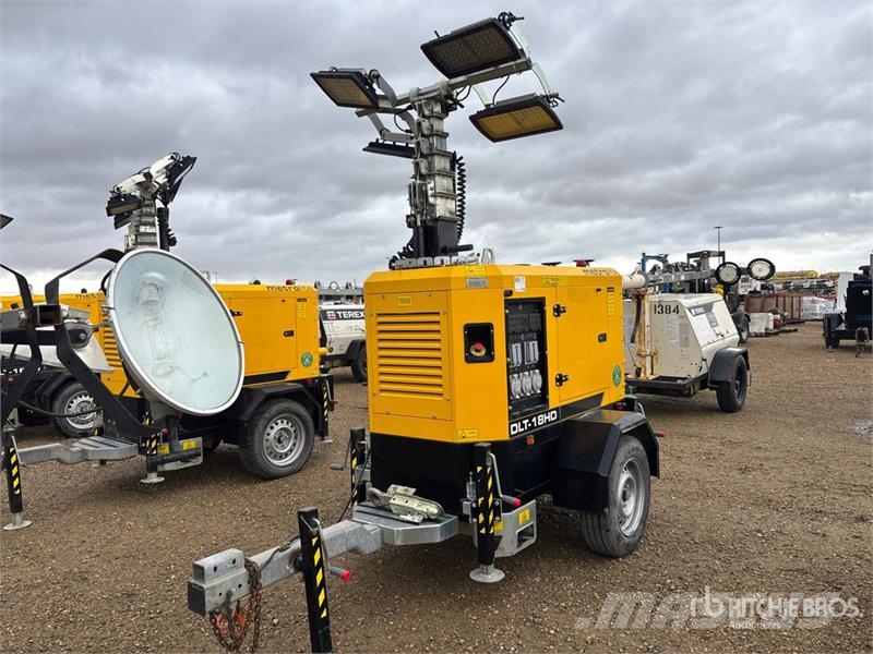 Metrolite DLT18KW 15 kW Light Tower Tour d'éclairage