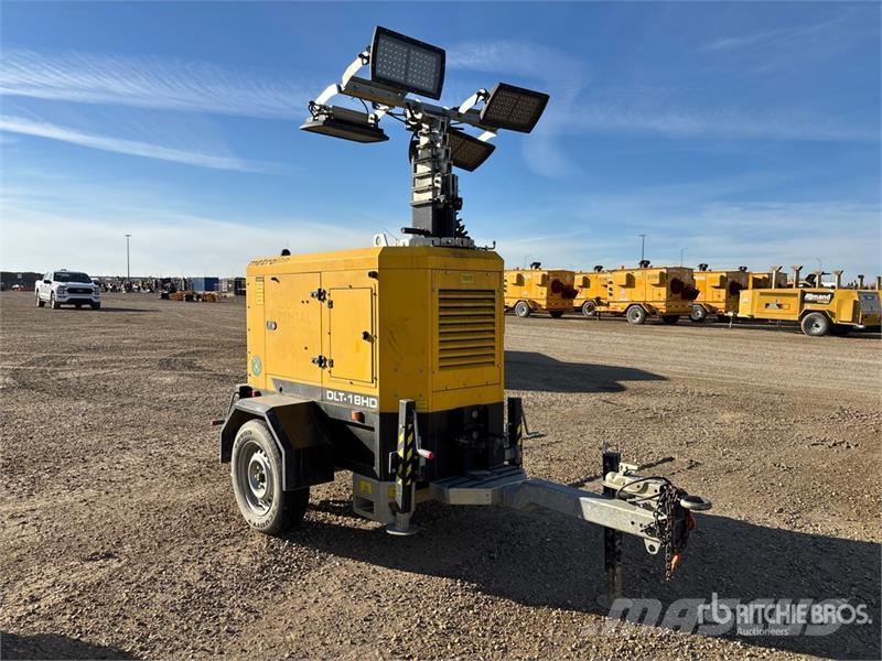 Metrolite DLT18KW 15 kW Light Tower Fénytornyok
