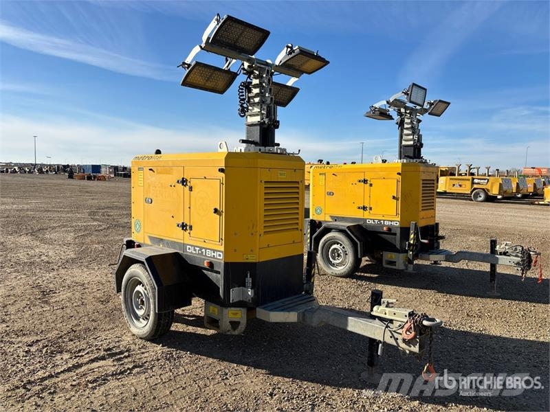 Metrolite DLT18KW 15 kW Light Tower Fénytornyok