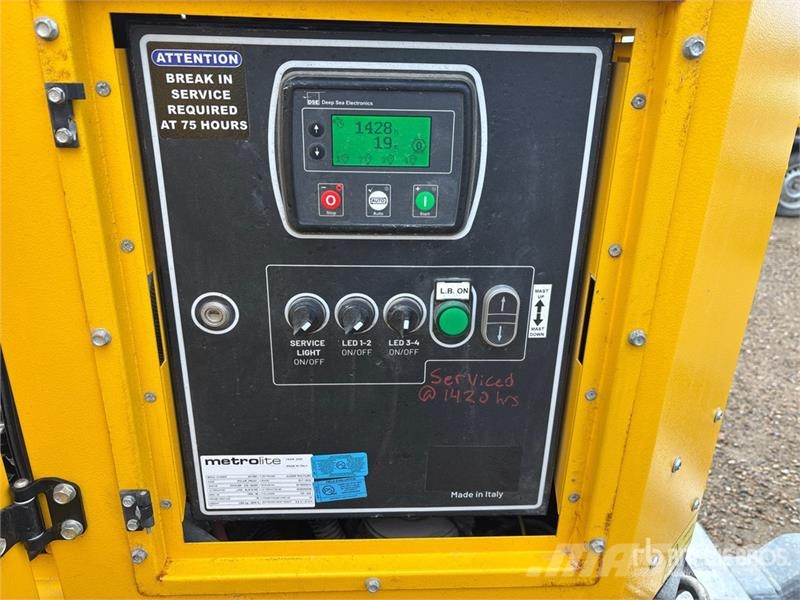 Metrolite DLT18KW 15 kW Light Tower Tour d'éclairage