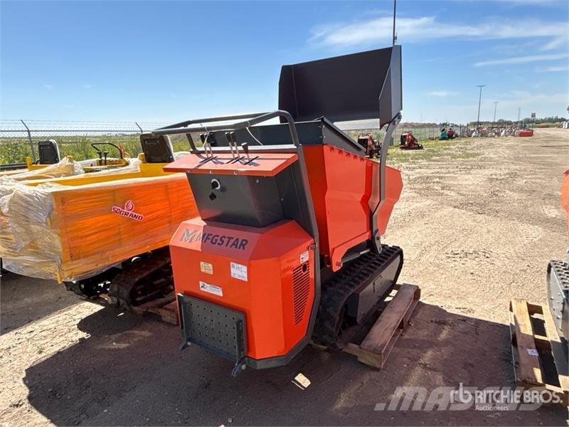 MFGSTAR C08 Stand-On Self-Loading Mini Tracked Dum Dumpers εργοταξίου