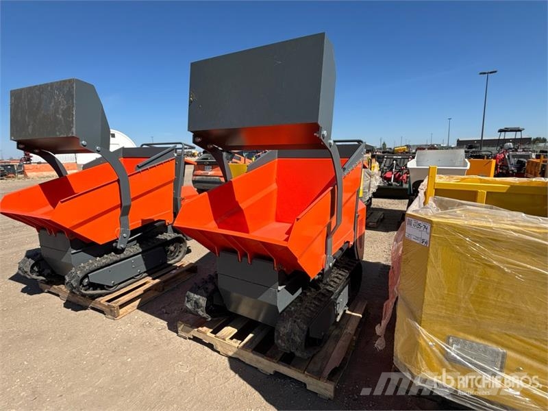 MFGSTAR C08 Stand-On Self-Loading Mini Tracked Dum Dumpers εργοταξίου