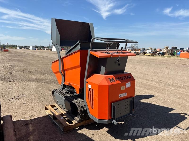 MFGSTAR C08 Stand-On Self-Loading Mini Tracked Dum Dumpers εργοταξίου