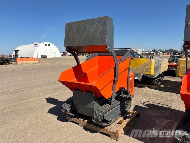 MFGSTAR C08 Stand-On Self-Loading Mini Tracked Dum Dumpers εργοταξίου