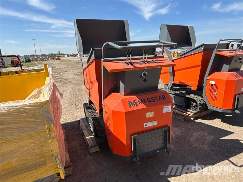 MFGSTAR C08 Stand-On Self-Loading Mini Tracked Dum Dumpers εργοταξίου