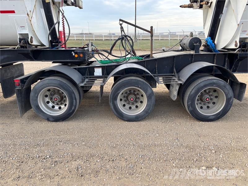 Midland 21 ft Super B-Train Lead Side Dump Trailer مقطورات قلابة