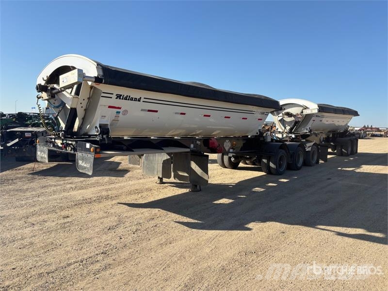 Midland 21 ft Super B-Train Lead Side Dump Trailer مقطورات قلابة