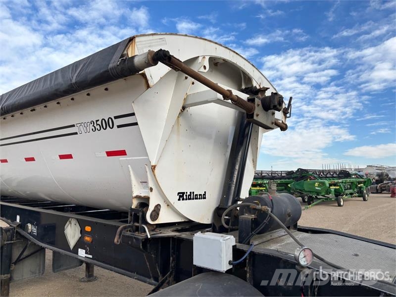 Midland 21 ft Super B-Train Lead Side Dump Trailer مقطورات قلابة